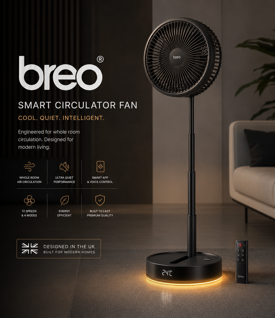 Breo TurboPoly Fan 513S